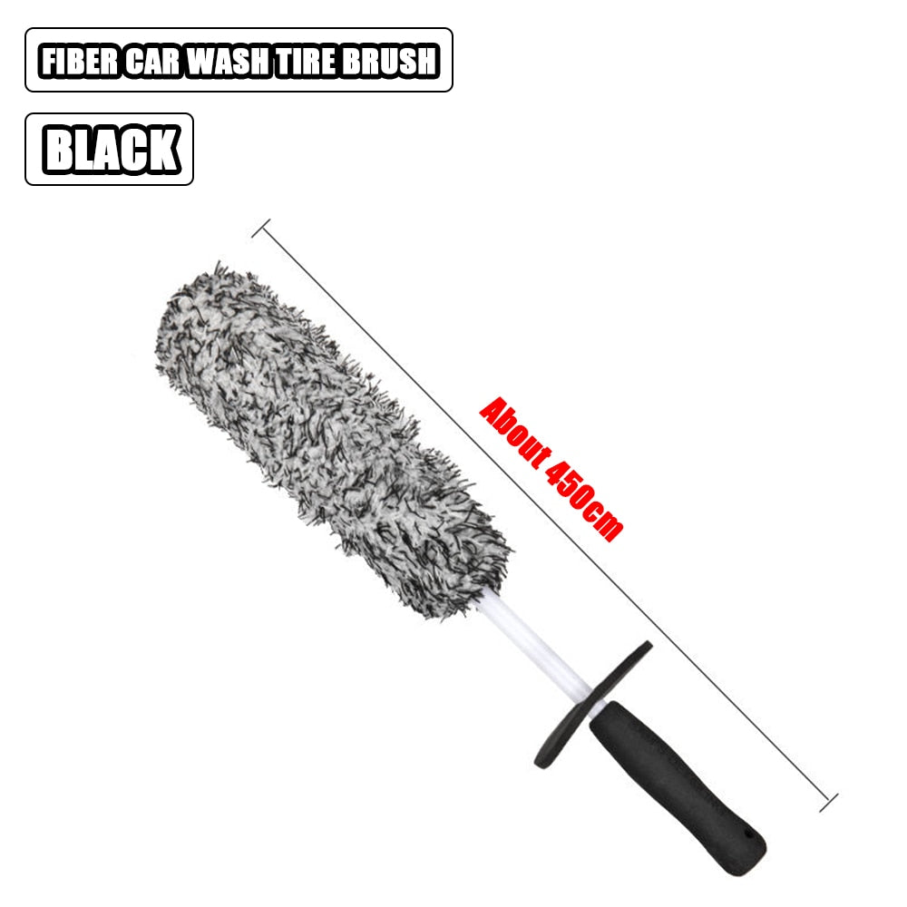 Car Wash Super Brush: Microfiber Premium Wheel Brush