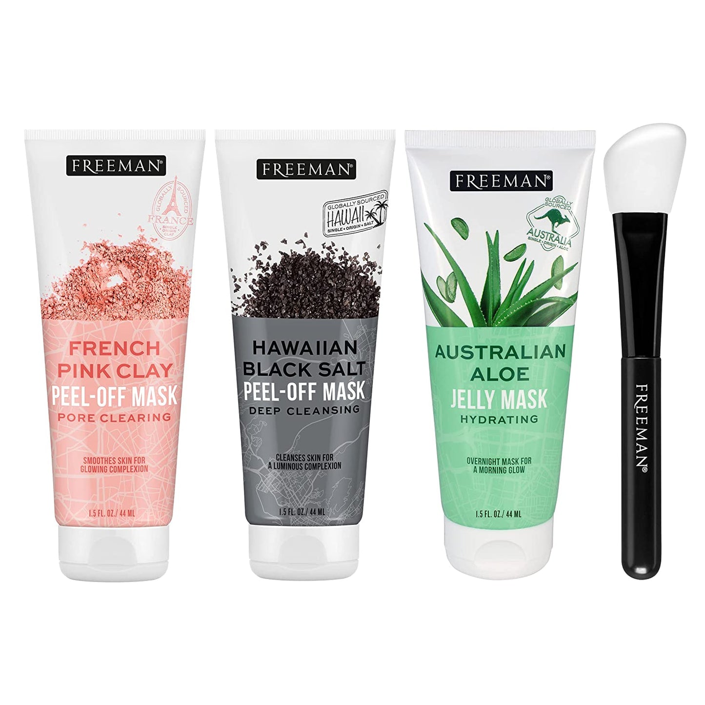 Freeman Face Mask Exotic Blends Variety Pack