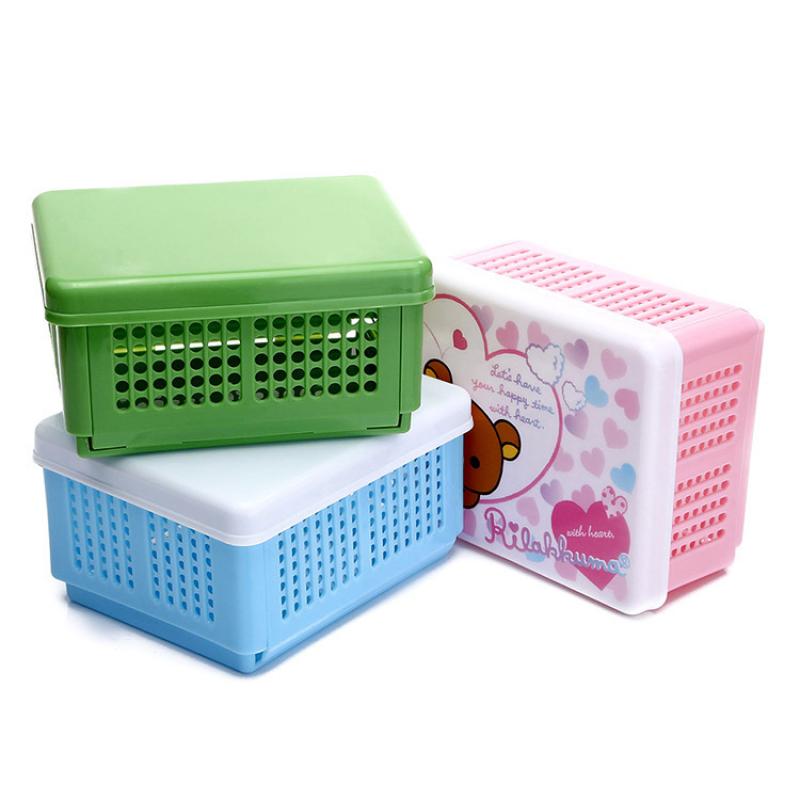 Cute Cartoon Kawaii Kitty cat Storage Box Plastic